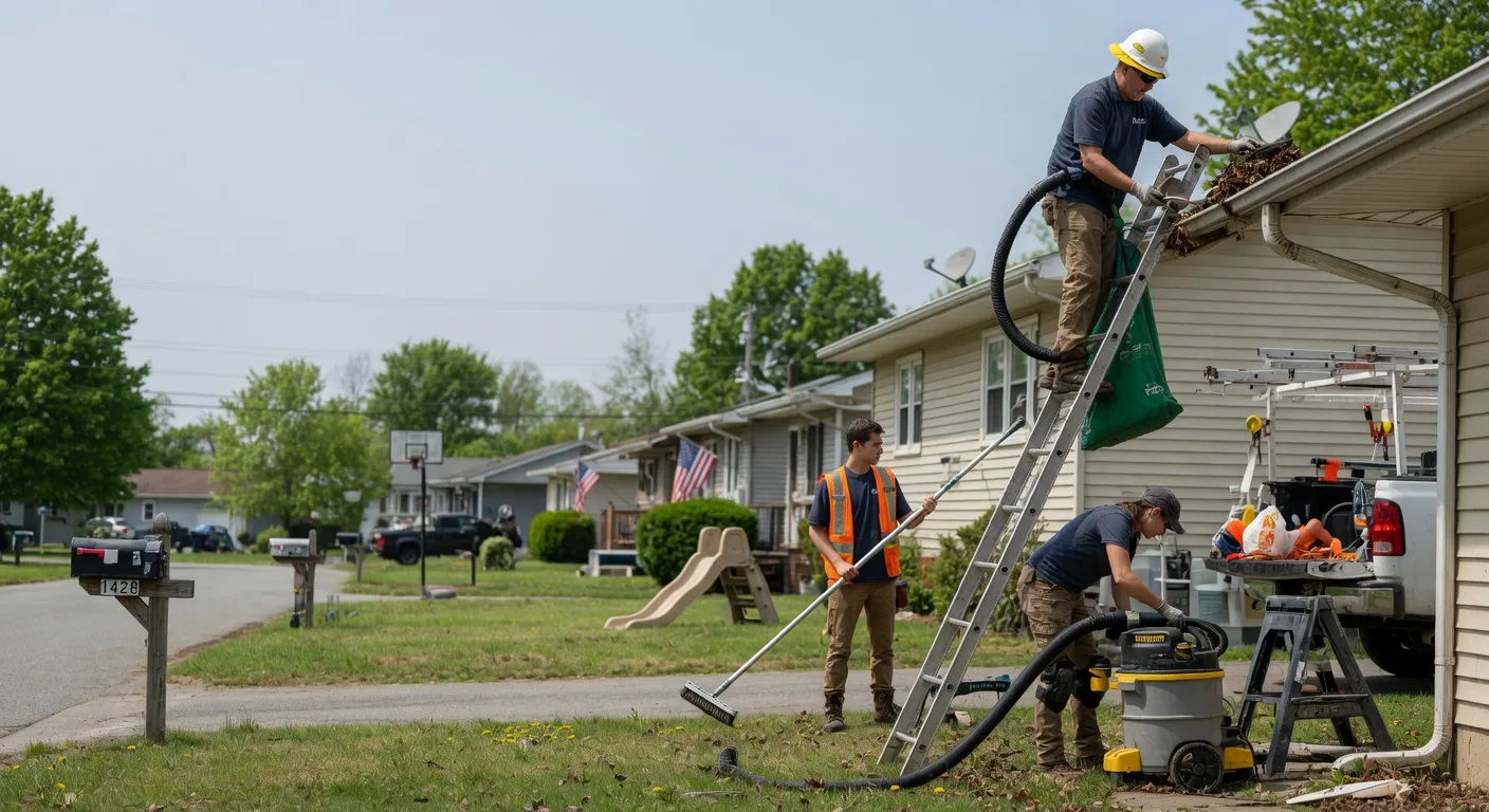 Gutter Installation in New Blaine, AR near me